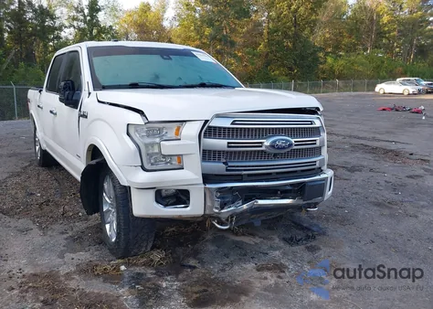 2017 Ford F-150 Platinum из США, поврежденный, VIN 1FTEW1EG3HFB50967